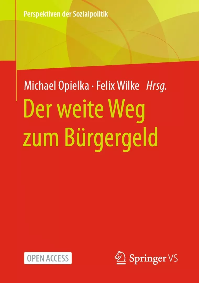 Buchcover des Buches "Der weite Weg zum Bürgergeld"