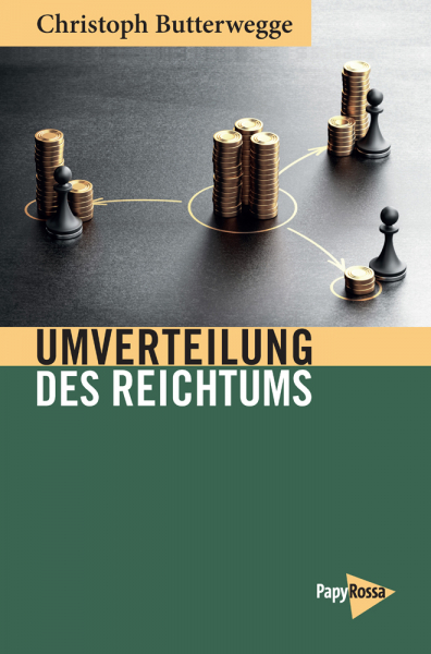 Cover des Buches "Umverteilung des Reichtums" von Christoph Butterwegge