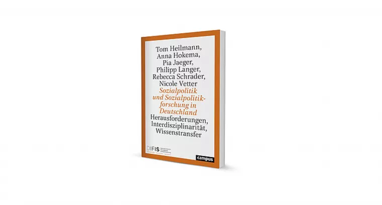 Buchcover "Sozialpolitik und Sozialpolitikforschung in Deutschland"