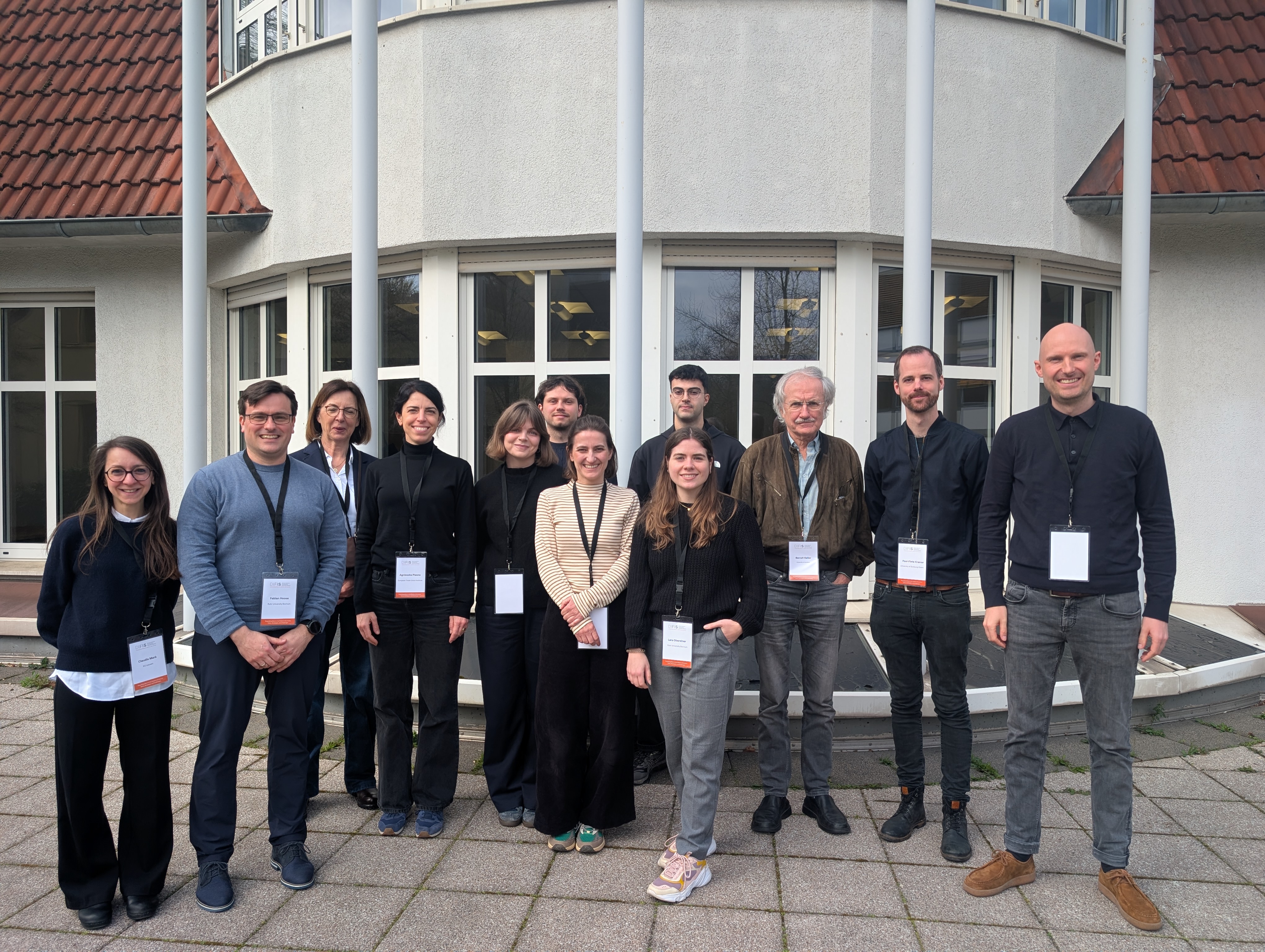 Gruppenfoto der Teilnehmer*innen des Workshops